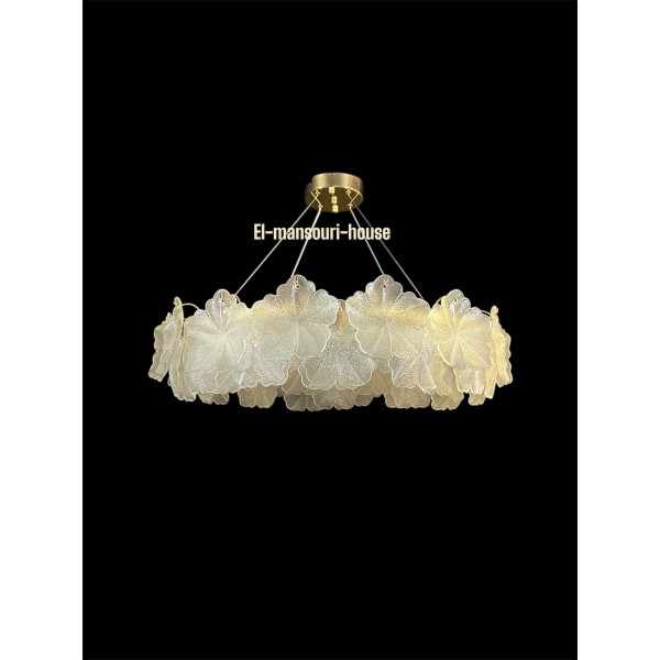 Plafonnier GOLD Flower Suspendu