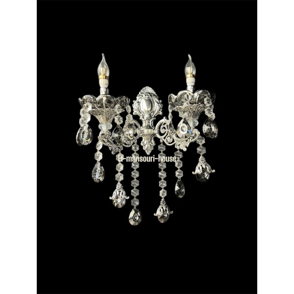 Applique ROYAL silver  2 ampoules