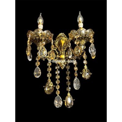 Applique Arabesque Bronze 2ampoules