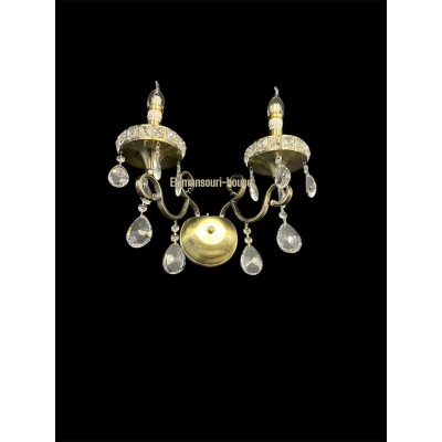 Applique ECLA D'OR Bronze 2ampoules