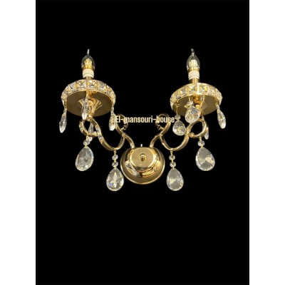 Applique ECLA D'OR Bronze 2ampoules