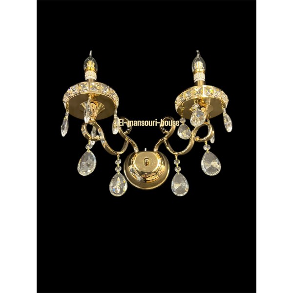 Applique ECLA D'OR Bronze 2ampoules